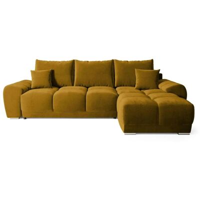 Höffner Ecksofa mit Schlaffunktion Nubes ¦ gelb ¦ Maße (cm): B: 290 H: 85 Höffner Ecksofa mit Schlaffunktion Nubes ¦ gelb ¦ Maße (cm): B: 290 H: 85