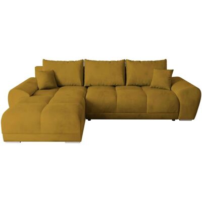 Höffner Ecksofa mit Schlaffunktion Nubes ¦ gelb ¦ Maße (cm): B: 290 H: 85 Höffner Ecksofa mit Schlaffunktion Nubes ¦ gelb ¦ Maße (cm): B: 290 H: 85