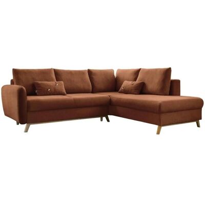MID.YOU Ecksofa Textil Terakotta - Couch-Set MID.YOU Ecksofa Textil Terakotta - Couch-Set
