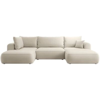 Selsey Wohnlandschaft mit Schlaffunktion Ovo ¦ beige ¦ Maße (cm): B: 375 H: 95 Selsey Wohnlandschaft mit Schlaffunktion Ovo ¦ beige ¦ Maße (cm): B: 375 H: 95