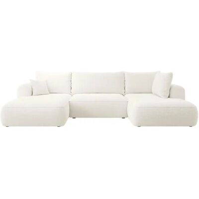 Selsey Wohnlandschaft mit Schlaffunktion Ovo ¦ creme ¦ Maße (cm): B: 375 H: 95 Selsey Wohnlandschaft mit Schlaffunktion Ovo ¦ creme ¦ Maße (cm): B: 375 H: 95