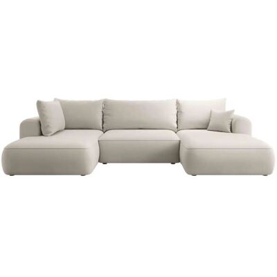 Selsey Wohnlandschaft mit Schlaffunktion Ovo ¦ creme ¦ Maße (cm): B: 375 H: 95 Selsey Wohnlandschaft mit Schlaffunktion Ovo ¦ creme ¦ Maße (cm): B: 375 H: 95