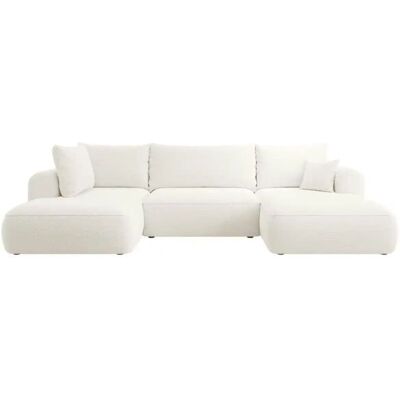 Selsey Wohnlandschaft mit Schlaffunktion Ovo ¦ creme ¦ Maße (cm): B: 375 H: 95 Selsey Wohnlandschaft mit Schlaffunktion Ovo ¦ creme ¦ Maße (cm): B: 375 H: 95