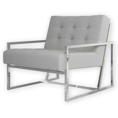 S-STYLE Sessel Vincent ¦ grau ¦ Maße (cm): B: 84 H: 81 S-STYLE Sessel Vincent ¦ grau ¦ Maße (cm): B: 84 H: 81