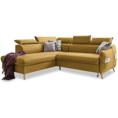 Miuform Ecksofa mit Schlaffunktion Sweet Harmony ¦ gelb ¦ Maße (cm): B: 253 H: Miuform Ecksofa mit Schlaffunktion Sweet Harmony ¦ gelb ¦ Maße (cm): B: 253 H: