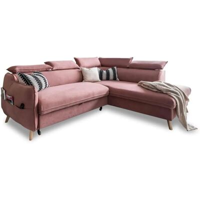 Miuform Ecksofa mit Schlaffunktion Sweet Harmony ¦ rosa/pink ¦ Maße (cm): B: 253 Miuform Ecksofa mit Schlaffunktion Sweet Harmony ¦ rosa/pink ¦ Maße (cm): B: 253