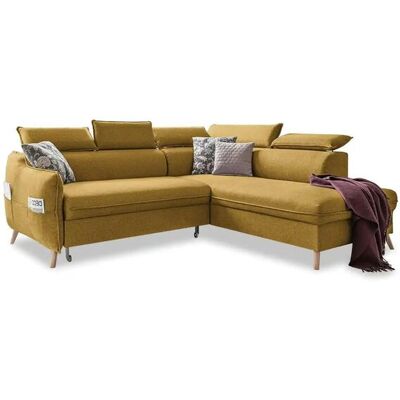Miuform Ecksofa mit Schlaffunktion Sweet Harmony ¦ gelb ¦ Maße (cm): B: 253 H: Miuform Ecksofa mit Schlaffunktion Sweet Harmony ¦ gelb ¦ Maße (cm): B: 253 H: