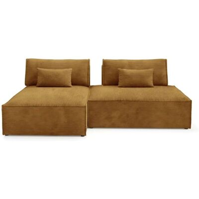Höffner Ecksofa modular Lucca ¦ orange ¦ Maße (cm): B: 236 H: 82 Höffner Ecksofa modular Lucca ¦ orange ¦ Maße (cm): B: 236 H: 82