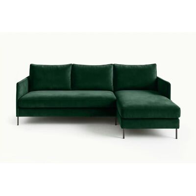 Höffner Ecksofa Bellis ¦ grün ¦ Maße (cm): B: 216 H: 95 Höffner Ecksofa Bellis ¦ grün ¦ Maße (cm): B: 216 H: 95