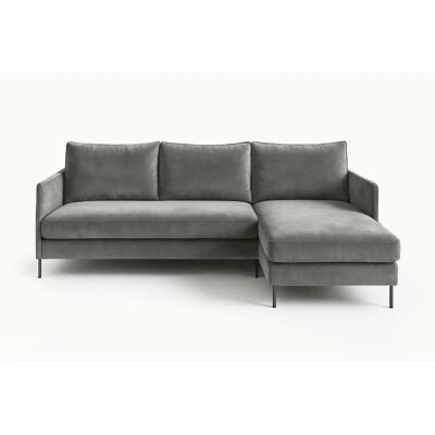 Höffner Ecksofa Bellis ¦ grau ¦ Maße (cm): B: 216 H: 95 Höffner Ecksofa Bellis ¦ grau ¦ Maße (cm): B: 216 H: 95