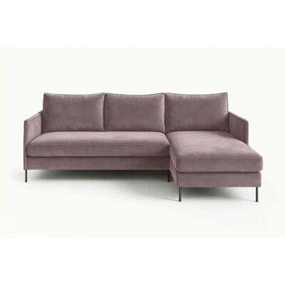 Höffner Ecksofa Bellis ¦ rosa/pink ¦ Maße (cm): B: 216 H: 95 Höffner Ecksofa Bellis ¦ rosa/pink ¦ Maße (cm): B: 216 H: 95