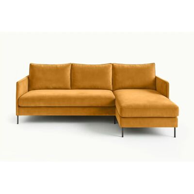 Höffner Ecksofa Bellis ¦ gelb ¦ Maße (cm): B: 216 H: 95 Höffner Ecksofa Bellis ¦ gelb ¦ Maße (cm): B: 216 H: 95
