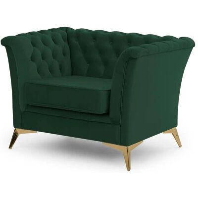 S-STYLE Chesterfield Sessel Wilhelm ¦ grün ¦ Maße (cm): B: 116 H: 78 S-STYLE Chesterfield Sessel Wilhelm ¦ grün ¦ Maße (cm): B: 116 H: 78