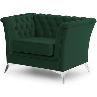 S-STYLE Chesterfield Sessel Wilhelm ¦ grün ¦ Maße (cm): B: 116 H: 78 S-STYLE Chesterfield Sessel Wilhelm ¦ grün ¦ Maße (cm): B: 116 H: 78