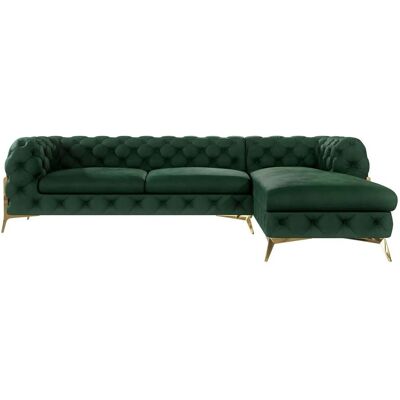 S-Style Möbel - Emily Chesterfield - Flaschengrün - Sofa S-Style Möbel - Emily Chesterfield - Flaschengrün - Sofa