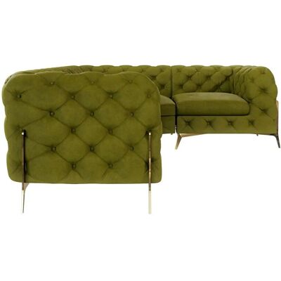 S-Style Möbel - Emily Chesterfield - Olive - Sofa S-Style Möbel - Emily Chesterfield - Olive - Sofa
