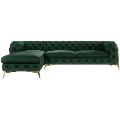 S-Style Möbel - Emily Chesterfield - flaschengrün - Sofa S-Style Möbel - Emily Chesterfield - flaschengrün - Sofa