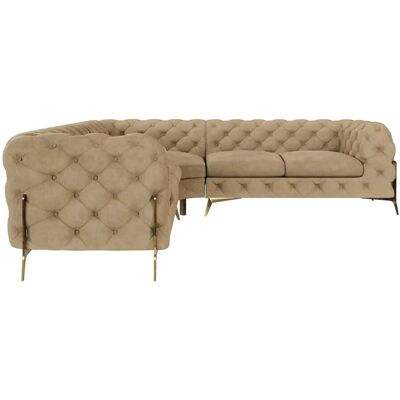 S-Style Möbel - Emily - Beige - 264x75x264 cm - Sofa S-Style Möbel - Emily - Beige - 264x75x264 cm - Sofa