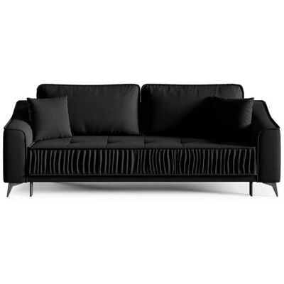 Selsey Schlafsofa Louisos ¦ schwarz ¦ Maße (cm): B: 249 H: 100 Selsey Schlafsofa Louisos ¦ schwarz ¦ Maße (cm): B: 249 H: 100
