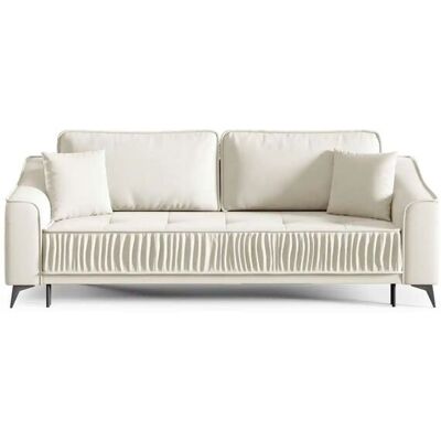 Selsey Schlafsofa Louisos ¦ creme ¦ Maße (cm): B: 249 H: 100 Selsey Schlafsofa Louisos ¦ creme ¦ Maße (cm): B: 249 H: 100