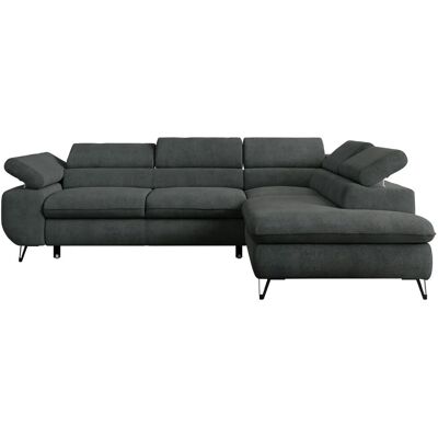 Höffner Ecksofa mit Schlaffunktion Peter ¦ grau ¦ Maße (cm): B: 273 H: 76 Höffner Ecksofa mit Schlaffunktion Peter ¦ grau ¦ Maße (cm): B: 273 H: 76