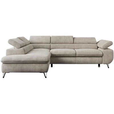 Höffner Ecksofa mit Schlaffunktion Peter ¦ beige ¦ Maße (cm): B: 273 H: 76 Höffner Ecksofa mit Schlaffunktion Peter ¦ beige ¦ Maße (cm): B: 273 H: 76