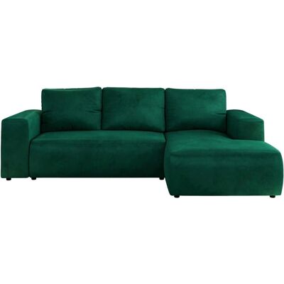 Höffner Ecksofa Beige mit Schlaffunktion Trentino ¦ grün ¦ Maße (cm): B: 266 H: 89 Höffner Ecksofa Beige mit Schlaffunktion Trentino ¦ grün ¦ Maße (cm): B: 266 H: 89