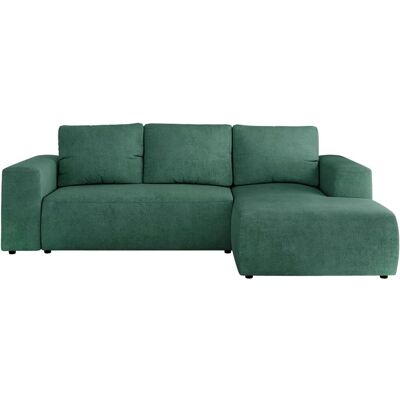 Höffner Ecksofa Beige mit Schlaffunktion Trentino ¦ grün ¦ Maße (cm): B: 266 H: 89 Höffner Ecksofa Beige mit Schlaffunktion Trentino ¦ grün ¦ Maße (cm): B: 266 H: 89