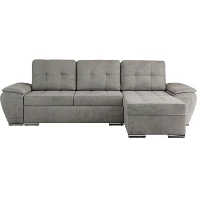 Höffner Ecksofa mit Schlaffunktion Umbria ¦ grau ¦ Maße (cm): B: 271 H: 85 Höffner Ecksofa mit Schlaffunktion Umbria ¦ grau ¦ Maße (cm): B: 271 H: 85