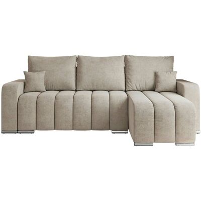 Höffner Ecksofa mit Schlaffunktion Kirasso ¦ beige ¦ Maße (cm): B: 245 H: 86 Höffner Ecksofa mit Schlaffunktion Kirasso ¦ beige ¦ Maße (cm): B: 245 H: 86