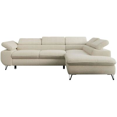 Höffner Ecksofa mit Schlaffunktion Peter ¦ beige ¦ Maße (cm): B: 273 H: 76 Höffner Ecksofa mit Schlaffunktion Peter ¦ beige ¦ Maße (cm): B: 273 H: 76