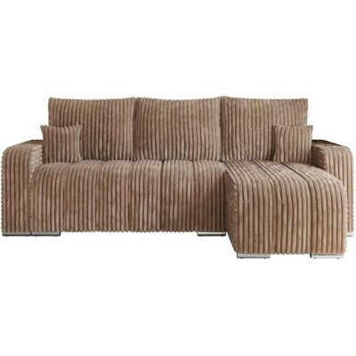 Höffner Ecksofa mit Schlaffunktion Kirasso ¦ braun ¦ Maße (cm): B: 245 H: 86 Höffner Ecksofa mit Schlaffunktion Kirasso ¦ braun ¦ Maße (cm): B: 245 H: 86