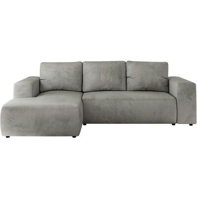 Höffner Ecksofa Beige mit Schlaffunktion Trentino ¦ grau ¦ Maße (cm): B: 266 H: 89 Höffner Ecksofa Beige mit Schlaffunktion Trentino ¦ grau ¦ Maße (cm): B: 266 H: 89