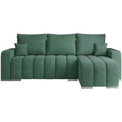 Höffner Ecksofa mit Schlaffunktion Kirasso ¦ grün ¦ Maße (cm): B: 245 H: 86 Höffner Ecksofa mit Schlaffunktion Kirasso ¦ grün ¦ Maße (cm): B: 245 H: 86