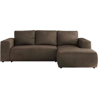 Höffner Ecksofa Beige mit Schlaffunktion Trentino ¦ braun ¦ Maße (cm): B: 266 H: 89 Höffner Ecksofa Beige mit Schlaffunktion Trentino ¦ braun ¦ Maße (cm): B: 266 H: 89