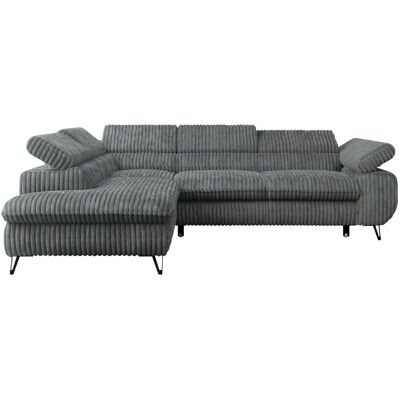 Höffner Ecksofa mit Schlaffunktion Peter ¦ grau ¦ Maße (cm): B: 273 H: 76 Höffner Ecksofa mit Schlaffunktion Peter ¦ grau ¦ Maße (cm): B: 273 H: 76