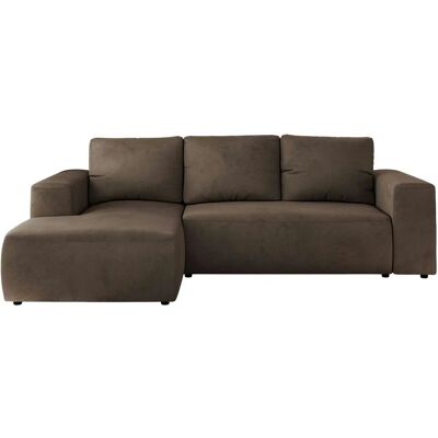 Höffner Ecksofa Beige mit Schlaffunktion Trentino ¦ braun ¦ Maße (cm): B: 266 H: 89 Höffner Ecksofa Beige mit Schlaffunktion Trentino ¦ braun ¦ Maße (cm): B: 266 H: 89