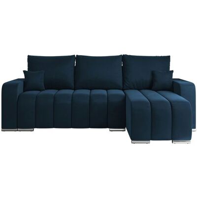 Höffner Ecksofa mit Schlaffunktion Kirasso ¦ blau ¦ Maße (cm): B: 245 H: 86 Höffner Ecksofa mit Schlaffunktion Kirasso ¦ blau ¦ Maße (cm): B: 245 H: 86
