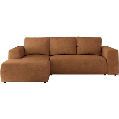 Höffner Ecksofa Beige mit Schlaffunktion Trentino ¦ orange ¦ Maße (cm): B: 266 H: 89 Höffner Ecksofa Beige mit Schlaffunktion Trentino ¦ orange ¦ Maße (cm): B: 266 H: 89