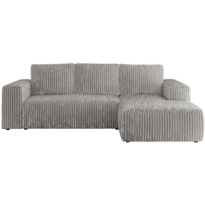 Höffner Ecksofa Beige mit Schlaffunktion Trentino ¦ grau ¦ Maße (cm): B: 266 H: 89 Höffner Ecksofa Beige mit Schlaffunktion Trentino ¦ grau ¦ Maße (cm): B: 266 H: 89