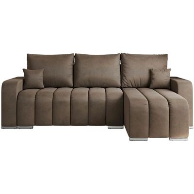Höffner Ecksofa mit Schlaffunktion Kirasso ¦ braun ¦ Maße (cm): B: 245 H: 86 Höffner Ecksofa mit Schlaffunktion Kirasso ¦ braun ¦ Maße (cm): B: 245 H: 86