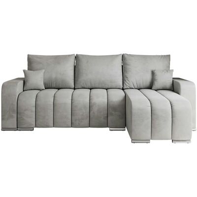 Höffner Ecksofa mit Schlaffunktion Kirasso ¦ grau ¦ Maße (cm): B: 245 H: 86 Höffner Ecksofa mit Schlaffunktion Kirasso ¦ grau ¦ Maße (cm): B: 245 H: 86