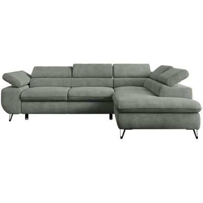 Höffner Ecksofa mit Schlaffunktion Peter ¦ grau ¦ Maße (cm): B: 273 H: 76 Höffner Ecksofa mit Schlaffunktion Peter ¦ grau ¦ Maße (cm): B: 273 H: 76