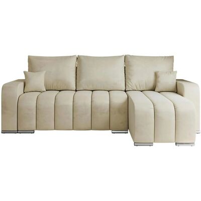 Höffner Ecksofa mit Schlaffunktion Kirasso ¦ beige ¦ Maße (cm): B: 245 H: 86 Höffner Ecksofa mit Schlaffunktion Kirasso ¦ beige ¦ Maße (cm): B: 245 H: 86