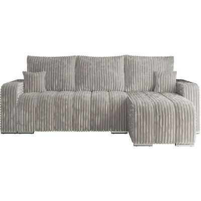 Höffner Ecksofa mit Schlaffunktion Kirasso ¦ grau ¦ Maße (cm): B: 245 H: 86 Höffner Ecksofa mit Schlaffunktion Kirasso ¦ grau ¦ Maße (cm): B: 245 H: 86