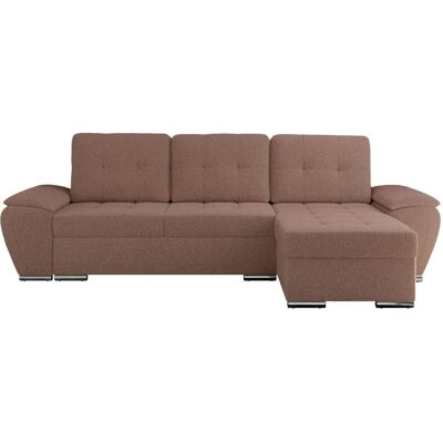 Höffner Ecksofa mit Schlaffunktion Umbria ¦ rosa/pink ¦ Maße (cm): B: 271 H: 85 Höffner Ecksofa mit Schlaffunktion Umbria ¦ rosa/pink ¦ Maße (cm): B: 271 H: 85