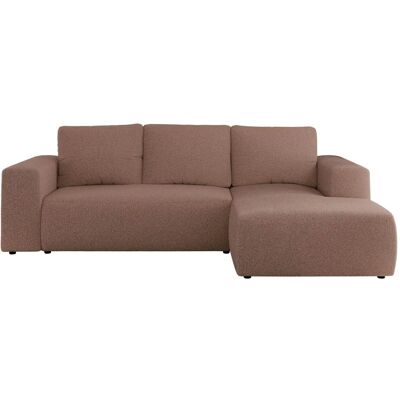Höffner Ecksofa Beige mit Schlaffunktion Trentino ¦ rosa/pink ¦ Maße (cm): B: 266 H: 89 Höffner Ecksofa Beige mit Schlaffunktion Trentino ¦ rosa/pink ¦ Maße (cm): B: 266 H: 89