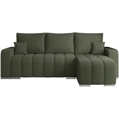 Höffner Ecksofa mit Schlaffunktion Kirasso ¦ grün ¦ Maße (cm): B: 245 H: 86 Höffner Ecksofa mit Schlaffunktion Kirasso ¦ grün ¦ Maße (cm): B: 245 H: 86