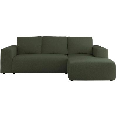 Höffner Ecksofa Beige mit Schlaffunktion Trentino ¦ grün ¦ Maße (cm): B: 266 H: 89 Höffner Ecksofa Beige mit Schlaffunktion Trentino ¦ grün ¦ Maße (cm): B: 266 H: 89