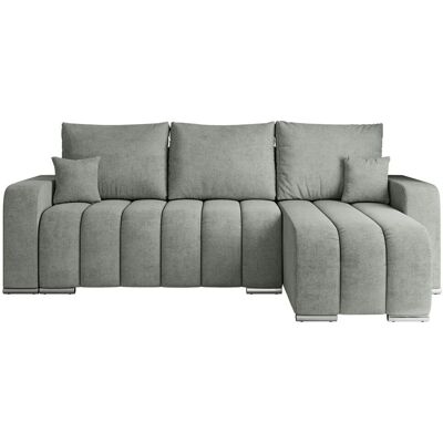 Höffner Ecksofa mit Schlaffunktion Kirasso ¦ grau ¦ Maße (cm): B: 245 H: 86 Höffner Ecksofa mit Schlaffunktion Kirasso ¦ grau ¦ Maße (cm): B: 245 H: 86